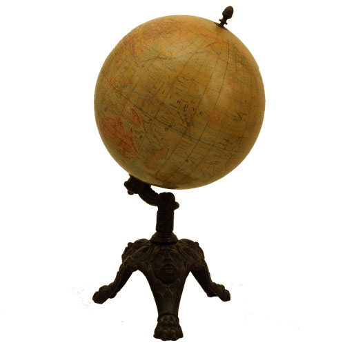 J. Lebegue & Cie Terrestrial Globe. C 1885