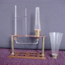 Rare Haldat’s apparatus teaching model, early 1900’s