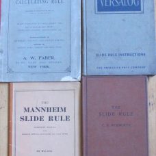 Four Slide Rule Books