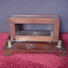 Early Rectangular Tangent Galvanometer, late 1800’s