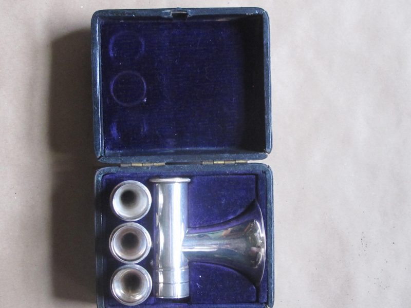 Brunton Auriscope in Original Case with three nozzles