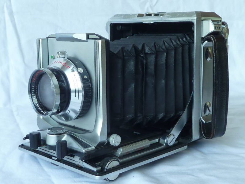 Linhof TECHNIKA IV 6X9 Camera Rollex 120 Roll Film Holder Leather Cased