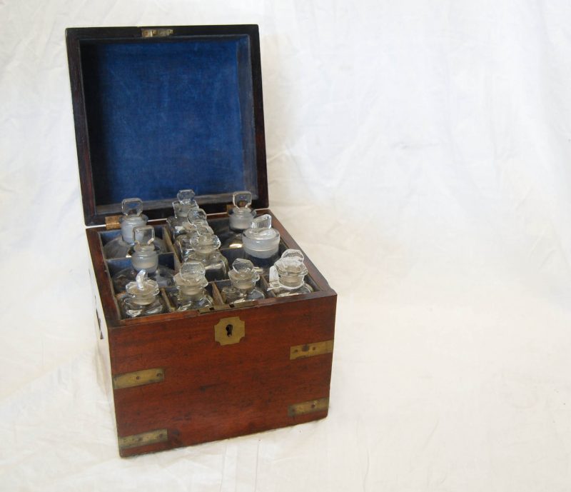 Early Nineteenth Century Campaign Travelling Apothecary Box