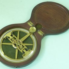 Small Harris 17 Holborn London Plotting Protractor Marking Compass 1835 Antique
