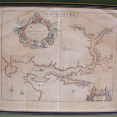 ENGLISH SEA CHART OF MILFORD HAVEN