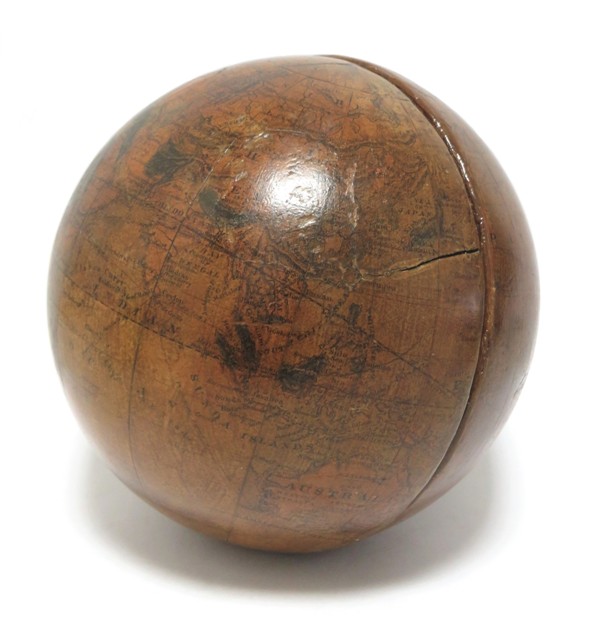 Andrew’s Five Inch Terrestrial Globe. Manufactured by A.H. Andrews & Co. Chicago, Ill.