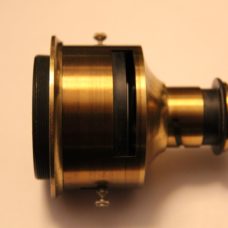 ~EXCELLENT MAGIC LANTERN/MICROSCOPE PROJECTION LENS WITH VARIABLE FOCUS~