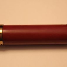 ~FINE POCKET TELESCOPE-RED OCHER OVER MAHOGANY-DOLLOND, LONDON~