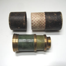 SHAGREEN MONOCULAR in CASE, late 18th