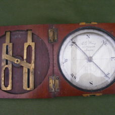 SURVEYORS COMPASS BY EDWARD GEORGE WOOD. LONDON