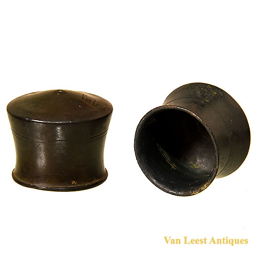 18th C bronze bloodletting cups
