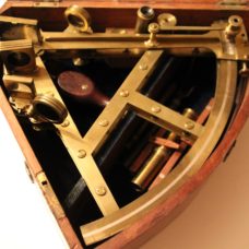 ~A GOOD, CASED DOUBLE FRAME SEXTANT by TROUGHTON c.1820~