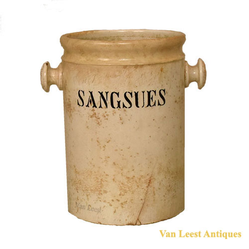 Leech pot by J. Mourier & Cie ca.1860-1880