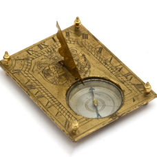 A Bohemian horizontal Sundial from 1731