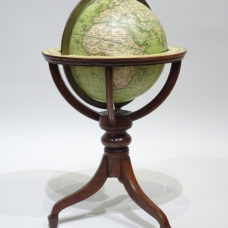 Terrestrial globe, of middle size, signed Harris London dated 1835