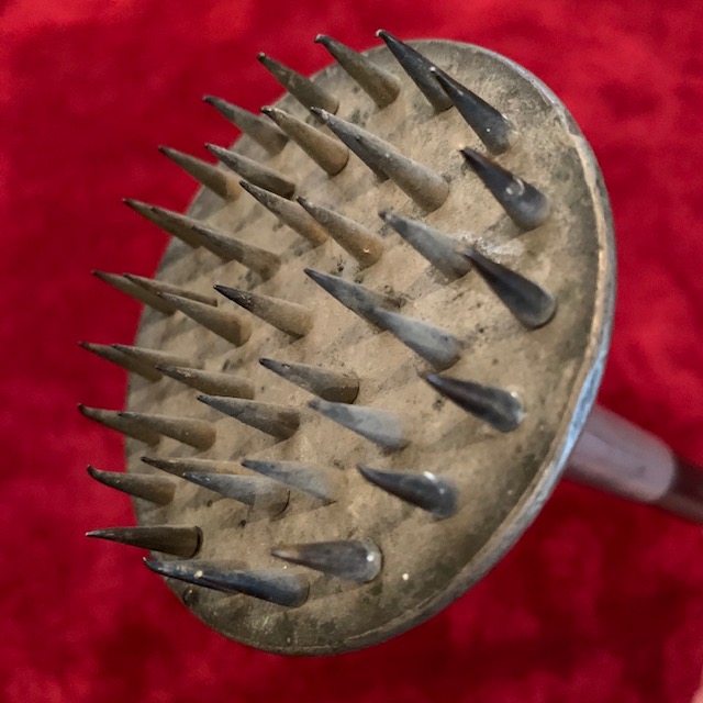 A rare electrode for the electrotherapy, used with the Oudin resonator (early 1900’s)
