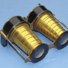 EXCEPTIONAL COILED-TUBE BINOCULARS