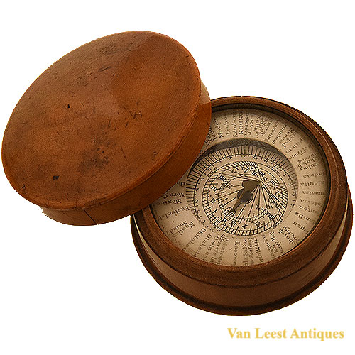 Pantochronometer or pocket Sundial/Compass.