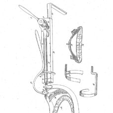 EARLY AMERICAN ORTHOPEDIC OUTFIT FOR REDUCING DISLOCATIONS AND FRACTURES