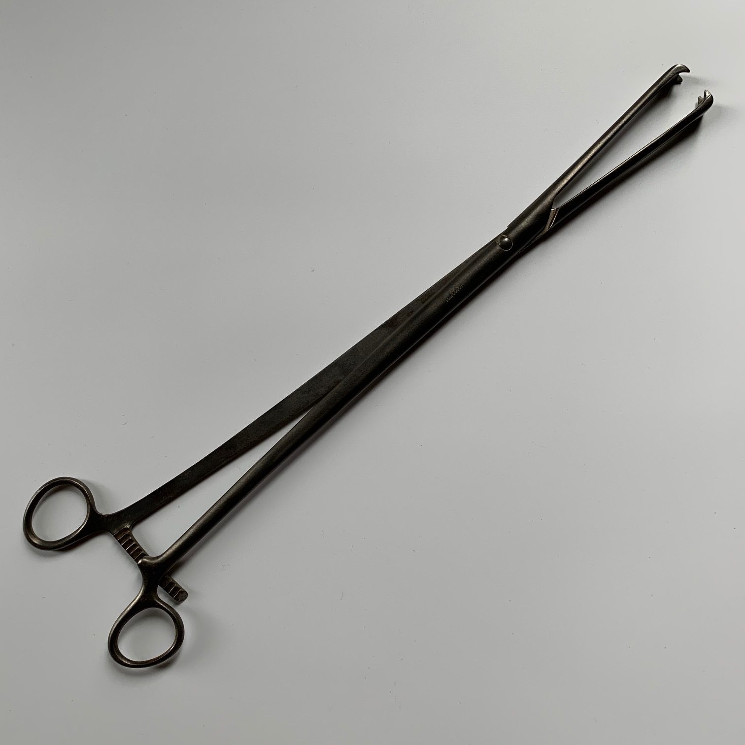 A rare Tire-Tete, obstetrical destructive instrument, by Charriere