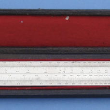 UNCOMMON ALL-BRASS SLIDE RULE
