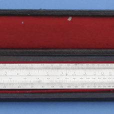 UNCOMMON ALL-BRASS SLIDE RULE