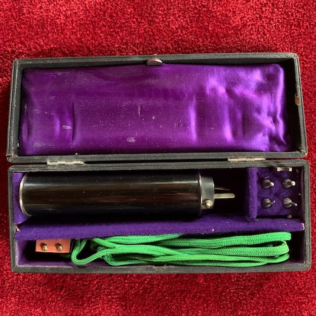 Antique ophthalmology electromagnet of Prof. Dr Hirschberg