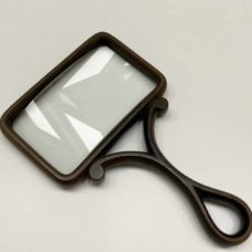Victorian Celluloid Desk Magnifying Glass in Case by CW Dixey London