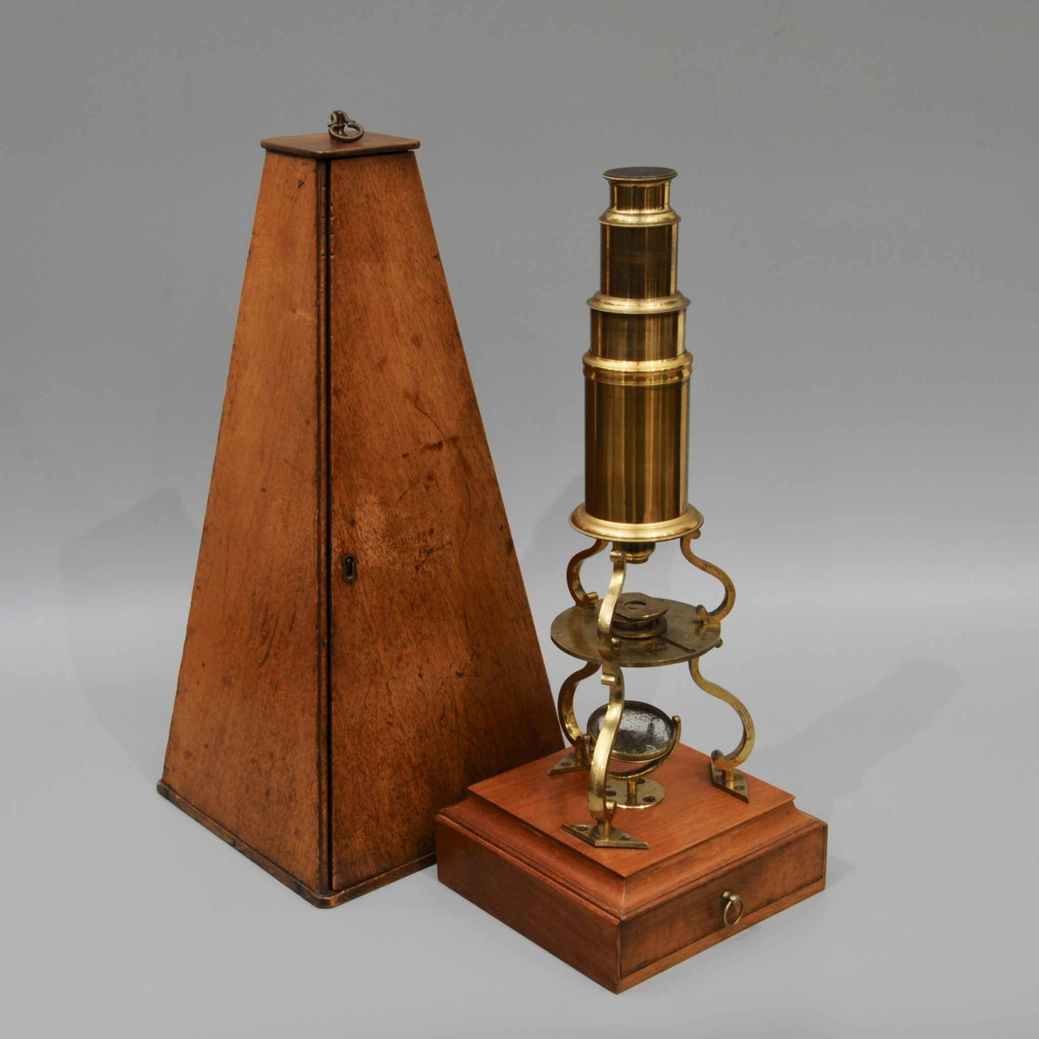 A very original Culpeper microscope by William Harris, London