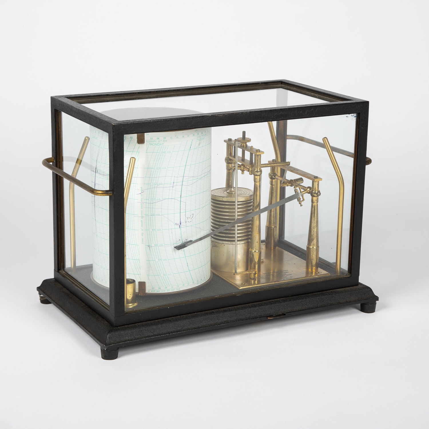 Open scale Micro-barograph by Short & Mason