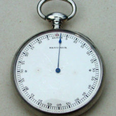 A REAUMUR WATCH-CASE BIMETALLIC THERMOMETER