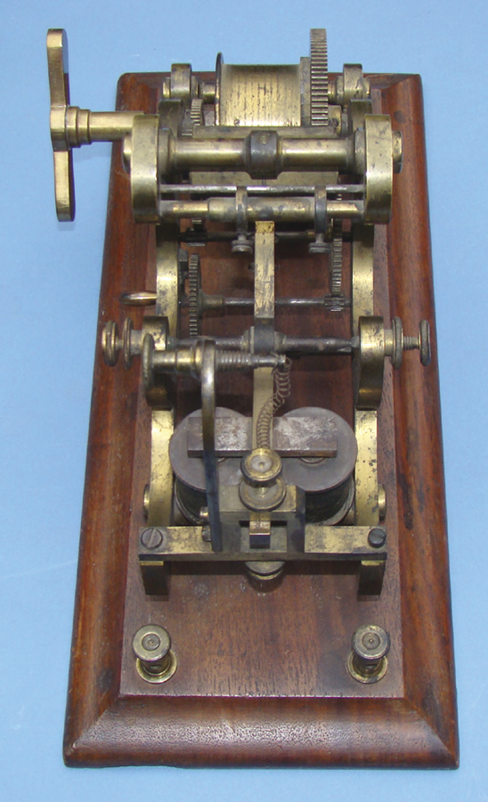 EARLY RECORDING TELEGRAPH REGISTER — THE SAMUEL MORSE / ALFRED VAIL DESIGN