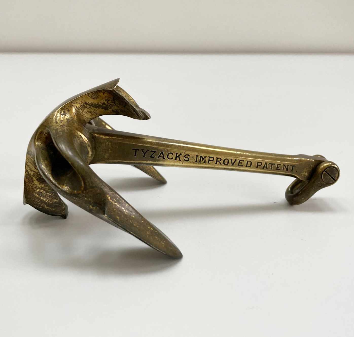 Victorian Salemans Model of a Tyzack’s Improved Patent Anchor