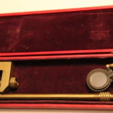 ~GOOD UNSIGNED, ALL BRASS CAMERA LUCIDA-CASED~