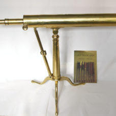 An unsigned Ramsden library telescope.