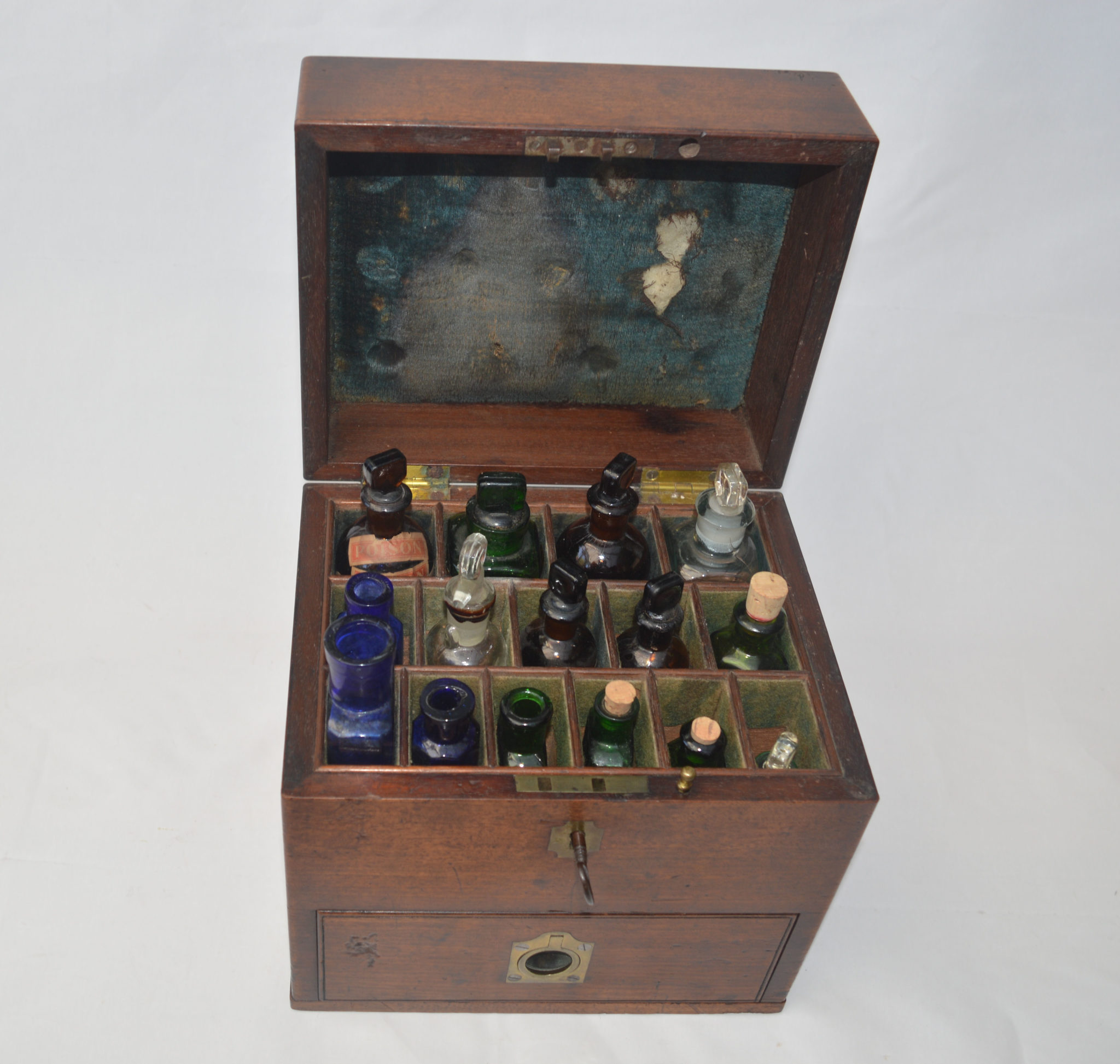 SOLD – Mid / late victorian apothecary cabinet