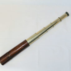 5 draw nickel silver telescope – Watson.