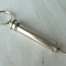 Antique Silver Syringe Anel’s Lachrymal