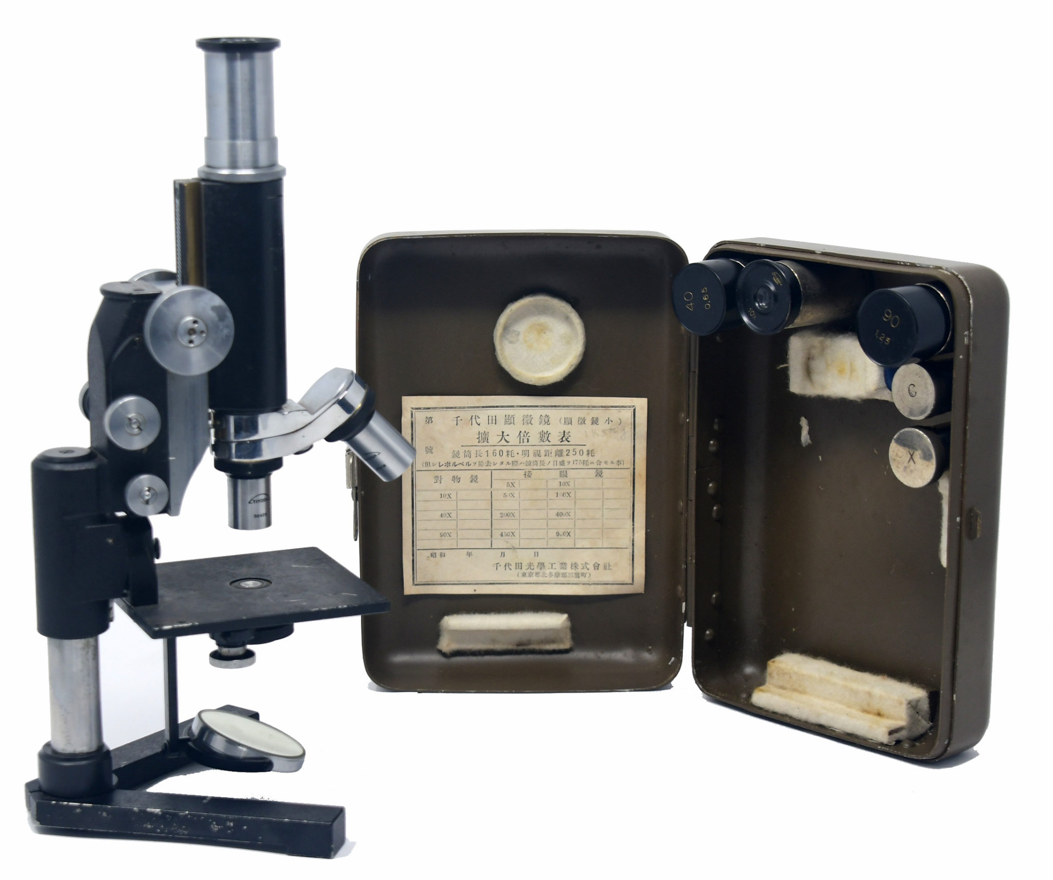 Tioyda MKH (3rd series) Japanese Army Field Hospital Microscope, 1945