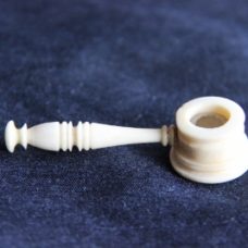 ~FINE MINIATURE CODDINGTON LENS IN BONE~