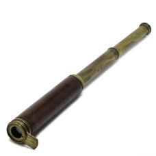 Two Draw Telescope by Gilbert & Wright, London, 1790-1805