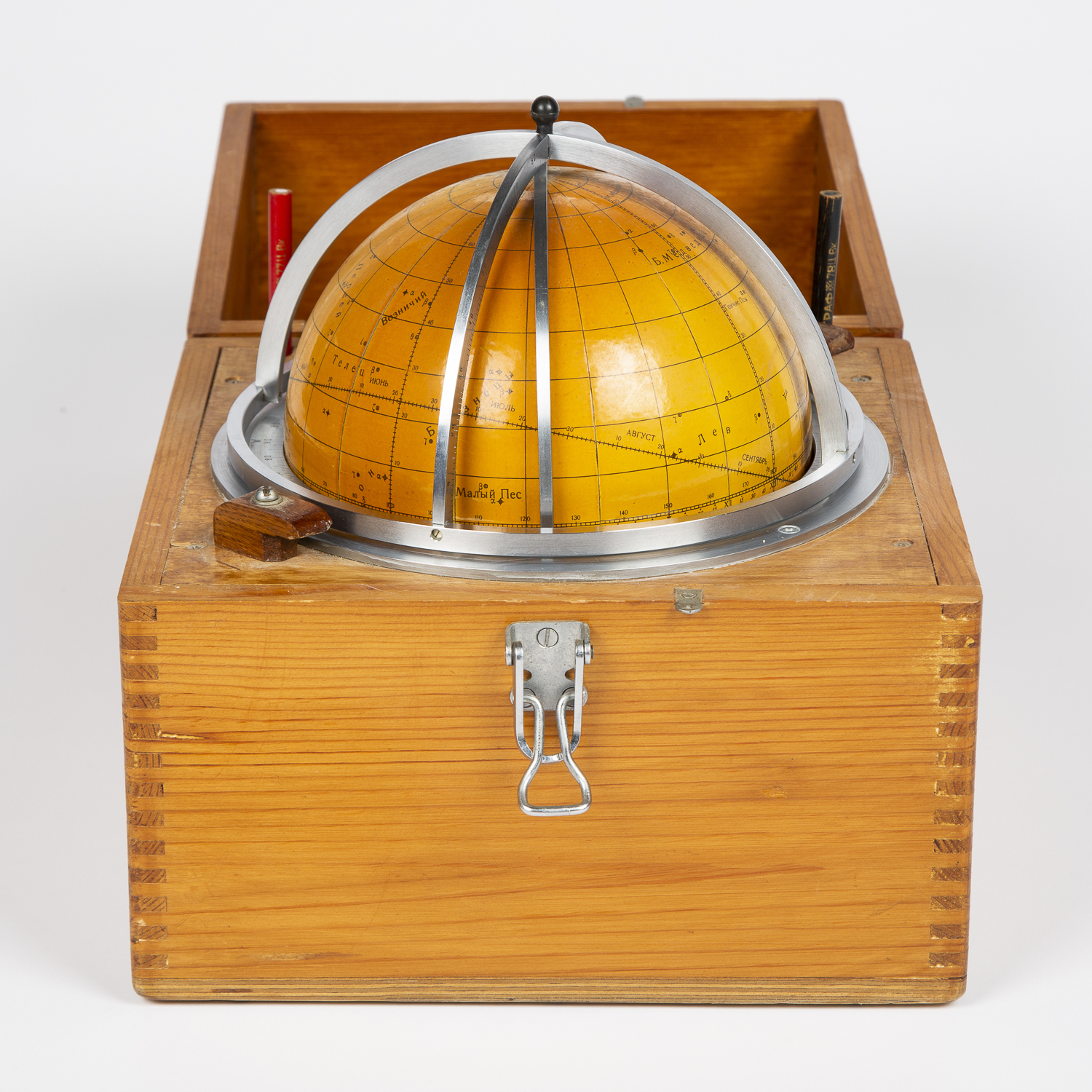 Star globe for celestial navigation. Dated 1979.