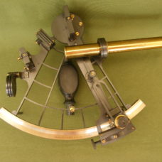 FINE LADDER FRAME SEXTANT BY POTTER. LONDON