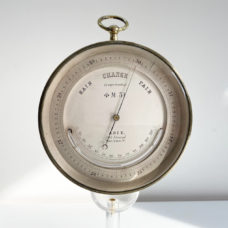 Early Victorian Met Office Aneroid Precision Barometer by Patrick Adie London