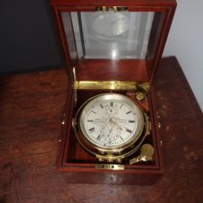 MARINE CHRONOMETER T. L. AINSLEY  MAKER TO THE ADMIRALITY