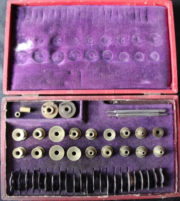 ~COMPLETE SET OF CARPANO TOPPING TOOL CUTTERS AND COLLETS~