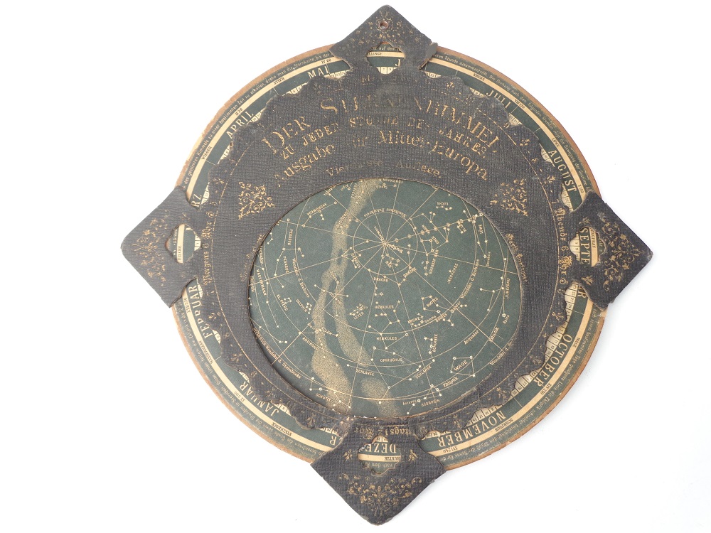 Antique star disk published by A.Klippel Dortmund