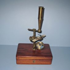 C1845 Cary/Gould-Type Box-Base Microscope