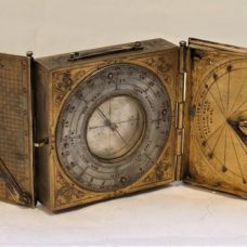 An astronomical compendium in gilted brass and silver by Volkmer – 1641