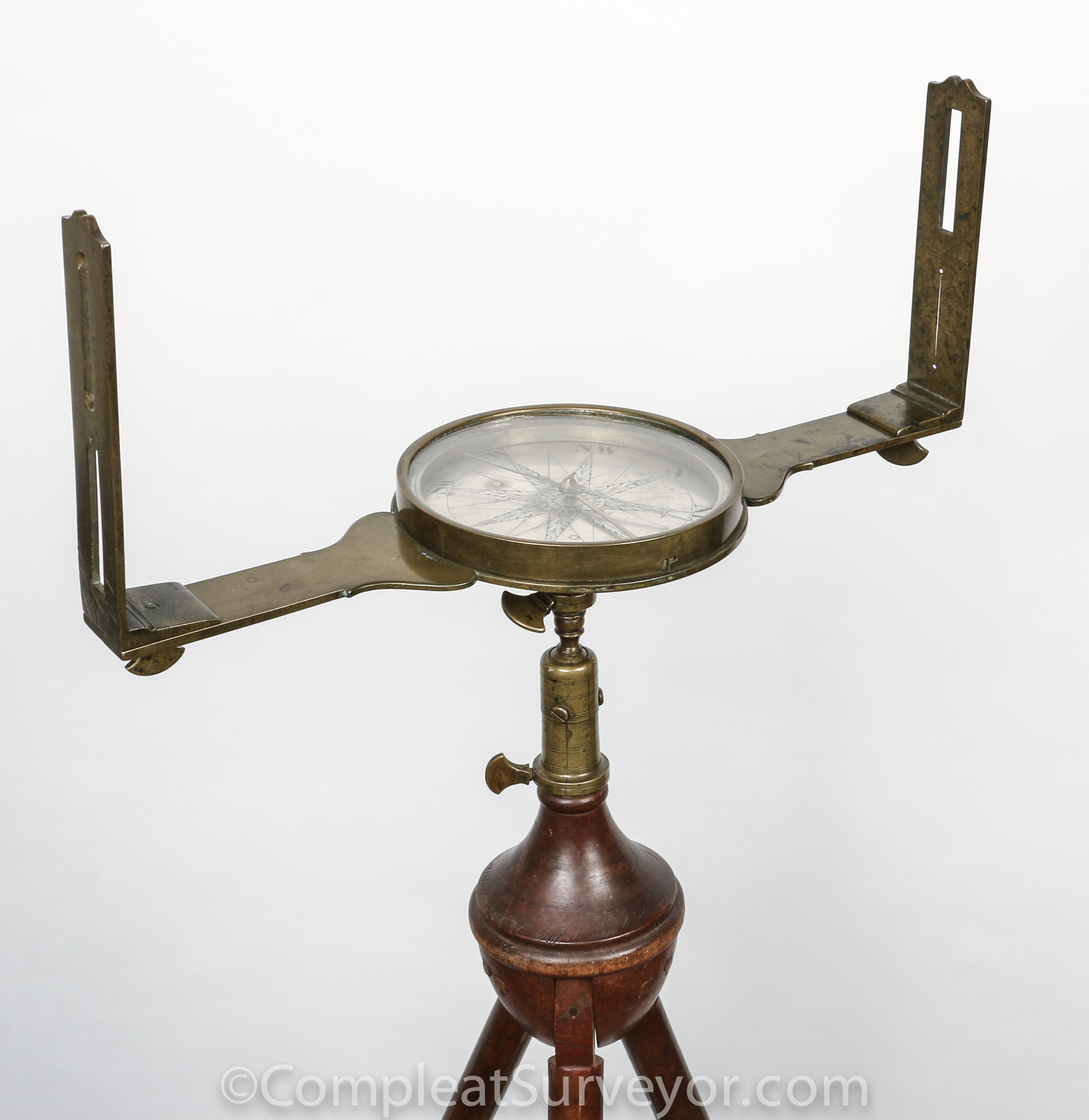 MHS Collections Online: Surveyor's compass